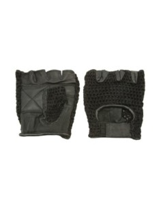 Gloves Leather M Black.
